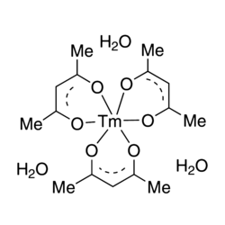 Thulium 2,4-pentanedionate - CAS:14589-44-7 - Tris(2,4-pentanedionato)thulium (III), Thulium (III) acetylacetonate, 71(acac)3